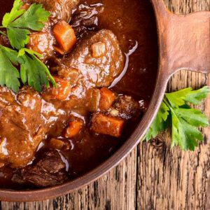 Stoofvlees van rund, op Vlaamse wijze